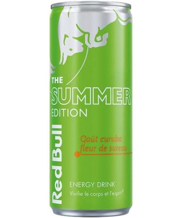 Red Bull Energy Drink Curuba Elderflower Flavor 250ml (Pack of 24 Cans) - Buy Online on GoSupps.com