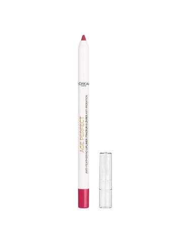 L'Oreal Paris Age Perfect Anti-Feathering Lip Liner  Splendid Plum Splendid Plum 1 Count (Pack of 1)