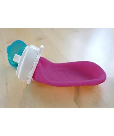 Squeasy Gear Squeasy Snacker 6 Oz - Purple | Reusable Silicone Squeeze Snack Pouch for Kids | Eco-Friendly & BPA-Free - Buy Online on GoSupps.com