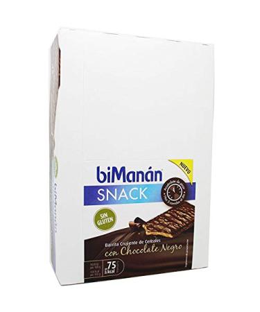 BiMan n NUTRITION Bimanan Gluten Free Dark Chocolate 15 units