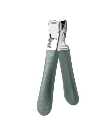 Nail Thick Clippers Hard Nail Special Nail Clipper Single Nail Clippers Large Size Household Toes Nail Clippers (Color : 2pc-Green)
