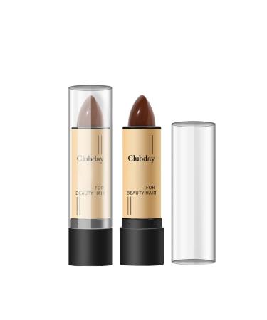 Hair Chalk Temporary Hair Dye Non-toxic Hair Color Crayon Cover Natural Effect Hair Dye Innovative Hair Coloring Tool Lipstick Style Waterproof Sweatproof Hair Covering White Hair Type 3