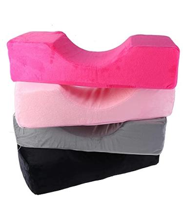 KOO Lash Pillow: Memory Foam Eyelash Extension Neck Support with Pocket - Black - Buy Online on GoSupps.com