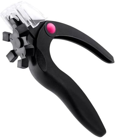 acrylic nail clipper Acrylic Nail Clipper U Shaped Nail Edge Trimmers False Nail Tip Scissors Black - Buy Online on GoSupps.com