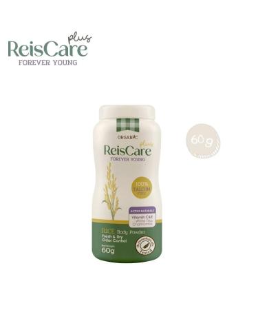 plus organic rice powder forever young rice body powder fresh & dry odor control 60g. 2.12 Ounce (Pack of 1) - Buy Online on GoSupps.com