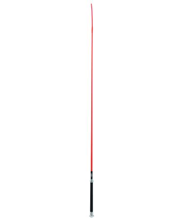 Weaver Leather Livestock Basic Whip with Chrome Tipped Handle, Orange, 36"