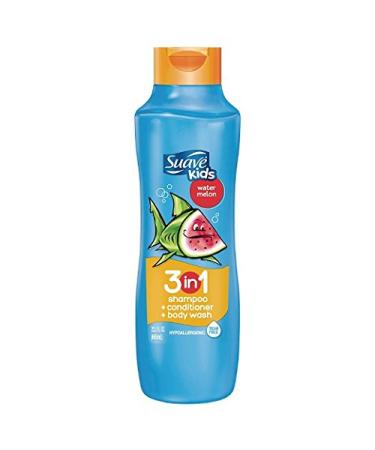 Suave Kids 3 in 1 Shampoo Conditioner Body Wash  Watermelon  22.5 oz 22.5 Fl Oz - Buy Online on GoSupps.com