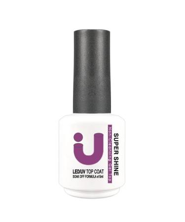 Self-Leveling Gel Polish 15ml Semipermanent Nail Polish Reinforcement Gellac Manicure Rubber Base uv led Varnish No-Wipe Top Lak - (Color: No Wipe Top)