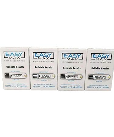 EasyMax Test Strips 200 count- 4 boxes of 50 - Buy Online on GoSupps.com