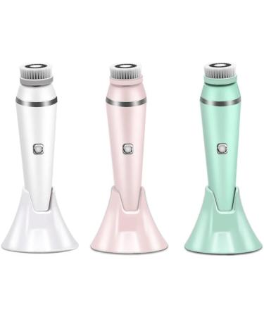 yilin White Electric Waterproof Wash Brush Set Deep Cleansing Skin Heads Rechargeable Face Brush - Buy Online on GoSupps.com