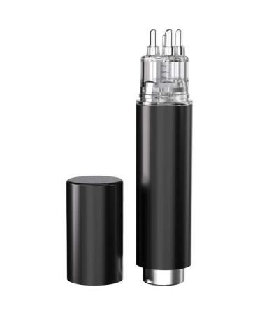 Scalp Applicator Comb Rolling Ball Applicator Scalp Massaging Serum Applicator Hair Serum Applicator for Various Liquid Durable B Black