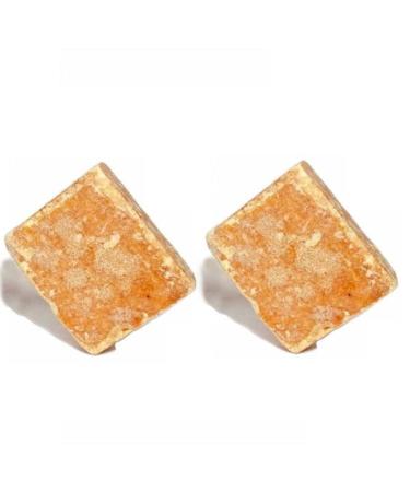 Lot of 2 Natural Solid Musk Squares Amber 30g - Handcrafted in Morocco, 100% Natural Long-Lasting Fragrance, Hypoallergenic, Care and Fragrance for Skin and Linen