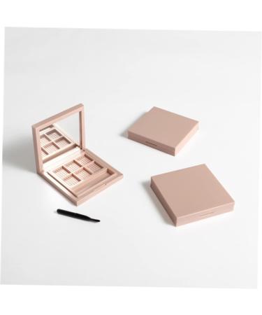 Outanaya 2pcs Empty Eye Shadow Pallet Highlighters Empty Eyeshadow Palette Empty Eyeshadow Dish 1 count (Pack of 1) Pink - Buy Online on GoSupps.com