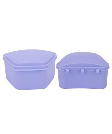 NATUDOCO Orthodontic Retainer Case - Portable Mouth Protection & Storage Box for Teens & Adults (Lila) - International Shipping Available - Buy Online on GoSupps.com