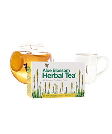 Aloe Blossom Herbal Tea Infusion drink made from aloe vera flowers - Buy Online on GoSupps.com