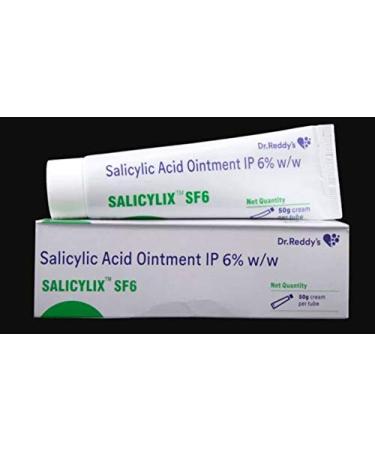 SALICYLIC ACID OINTMENT 6% W/W 50g (SALICYLIX SF6)