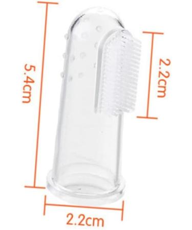 Healvian 2pcs Finger Toothbrush for Toddlers | Gentle Baby Cleaning Brush for Optimal Oral Care - Buy Online on GoSupps.com