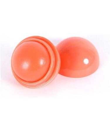 Natural Moisturizing Lip Balm Smooth Ball Healing Lip Balms Fruit Flavoured Lips Care Fully Hydration Lipstick (Orange) Balms - Buy Online on GoSupps.com