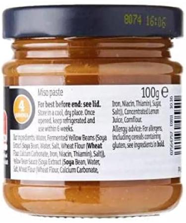  Sainsbury's Sainsbury's Miso Paste 100g Miso paste used in soups and marinades - Buy Online on GoSupps.com