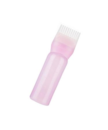 DOITOOL Hair Color Brush Bowls Hair Tint Bottle Root Bottle Hair Coloring Supplies Hair Tinting Kit Oil Hair Dye Hair Coloring Bottle Applicator Mix Dry Cleaning Bottle Pink