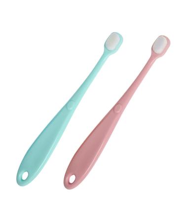 Beaupretty 2pcs Toothbrush Baby Shower Gift Tooth Cleaning Brush Infant Tooth Cleaner Toothbrush