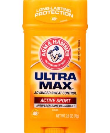 Buy Arm & Hammer Ultra Max Invisible Solid Antiperspirant Deodorant - Active Sport 2.6 oz | International Shipping Available - Buy Online on GoSupps.com