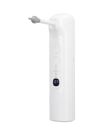 Zunate Water Powered Ear Cleaner Ear Irrigation Flushing System Ear Wax Removal Kit Rechargeable Ear Wax Removal Tool with 4 Cleansing Modes Effective Ear Cleaning Kit for White