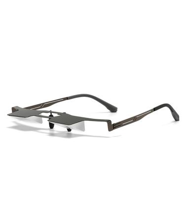 CHANGAR Lazy Glasses Prism Glasses for Watch TV Read or Browse Your Phone While Lying Down New Upgraded Lighter and Clearer Lazy Glasses Spectacles for Reducing Neck and Cervical Strain (Black)