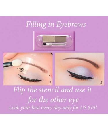 Quick Make-Up Stencils Set | 3 Easy Application Tools for Flawless Looks - Shop Internationally - Buy Online on GoSupps.com