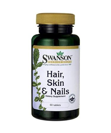 Swanson Hair Skin & Nails - 60 Tablets for Healthy Beauty Boost - Buy Online on GoSupps.com