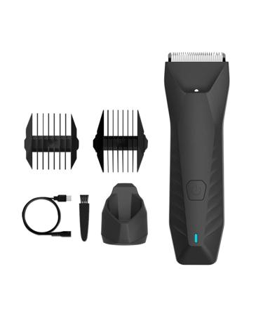Qtynudy Electric Hair Trimmer Body Groomer Shaver Beard Shaver LED Shaver for Men Hair Clippers