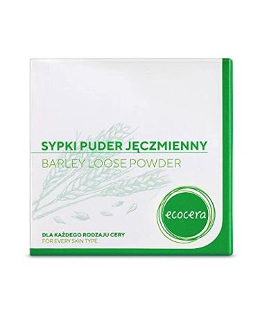 ECOCERA BARLEY LOOSE POWDER loose powder 15g transparent matt face powder for fixing make-up for all skin types