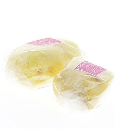 Fine-Pored Soft Silk Natural Bath Sponge | Kosmetex Hygiene & Watercolor Sponge 10 cm - International Shipping Available - Buy Online on GoSupps.com