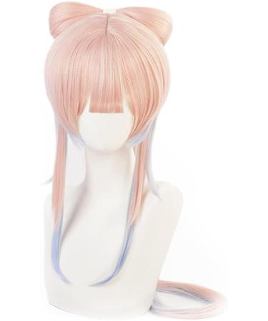 Genshin Impact Sangonomiya Kokomi Cosplay Wig + Free Wig Cap for Halloween, Carnival & Events - Buy Online on GoSupps.com