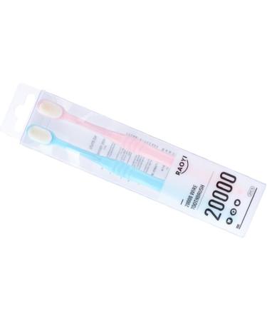 Partykindom 2nd Travel Toothbrush Set | Eco-Friendly Nylon & Rubber Toothbrushes with Dental Floss | Portable & Household Use - Buy Online on GoSupps.com