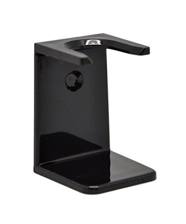 Shaving brush holder in black