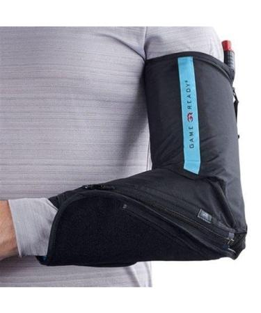 Game Ready Flexed Elbow Wrap - Active Cold Compression Therapy Device | Universal Size Pre-Assembled Heat Exchanger Multiple Angles - Buy Online on GoSupps.com