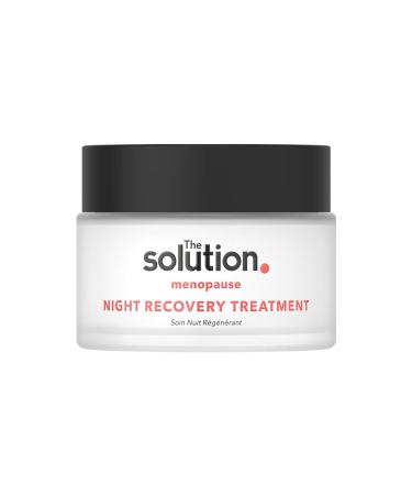 The Solution Menopause Night Recovery Treatment (50ml). Dermatologically Tested Night Face Cream for Women Hydrating Night Cream for Women Anti Aging Vegan & Cruelty Free Face Cream for Mature Skin