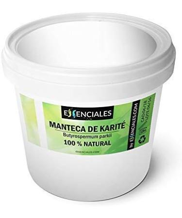 Essenciales Shea butter 100 pure and undiluted 1 kilo Butyrospermum Parkii Manetca