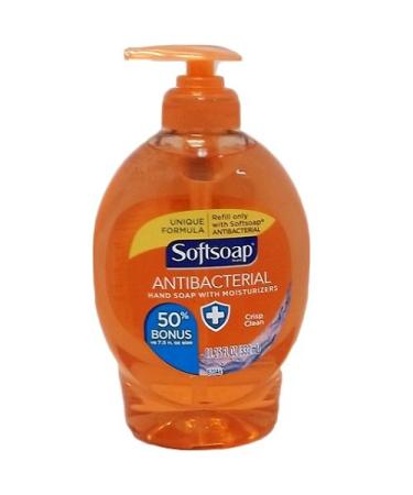 Softsoap Crisp Clean Antibacterial Liquid Hand Soap with Moisturizer 11.25oz 11.25 Fl Oz (Pack of 1)