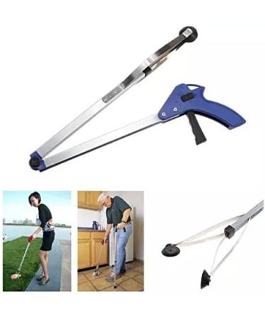 New Version2 Pack Foldable Reacher Grabber Tool  Long 32" Foldable Extender Gripper Tool  Suction Cups for Precise Work  Claw Trash Garbage Picker Garden Nabber  Mobility Aid Pick Up Tool - Buy Online on GoSupps.com