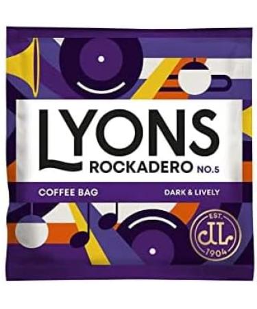 Lyons Rockadero Perkadilly & Go Joe Ground Coffee | Rich Full-Bodied Dark Roast | Convenient & Mess-Free | Rich Coffee Taste in Instant - 30 Sachets Rockadero-Perkadilly-Go-Joe Coffee Pack of 30 - Buy Online on GoSupps.com