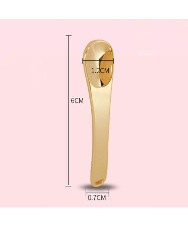 Lurrose 5pcs Metal Cosmetic Spatula Set for Eye Cream & Face Masks - Perfect Beauty Tool - Buy Online on GoSupps.com