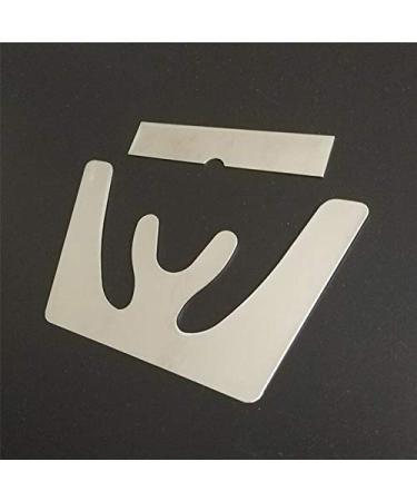 Buy 1 Set Stainless Steel Dental Fox Plane Plate - Occlusal Maxillary Casting Jaw | International Shipping Available - Buy Online on GoSupps.com