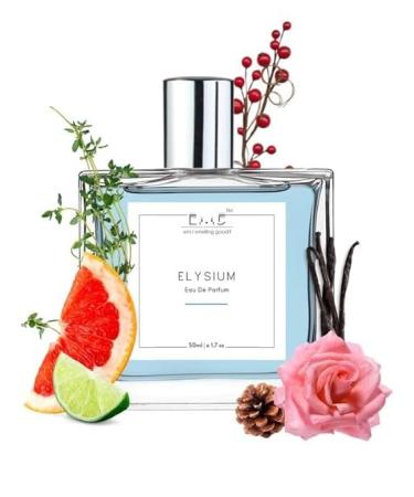 EMS Elyysium Perfume for Men | Aromatic Citrus Amber Fresh Spicy Fragrance | Eau de Parfum Spray | Luxury Gift for Him | (50ml / 1.7 Fl Oz)