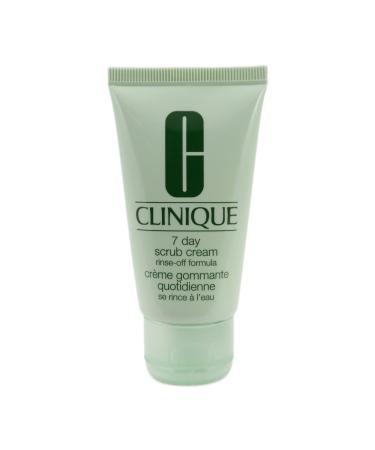 Clinique 7 Day Scrub for Unisex Cream Rinse Off Formula, 3.4 Ounce