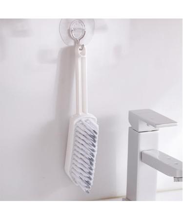 Glimpsesun 1 Pcs Floor Joint Brush Bathroom Floor Brush Bathroom Space Cleaning Brush Cleaning Floor Washing Wall White - Buy Online on GoSupps.com