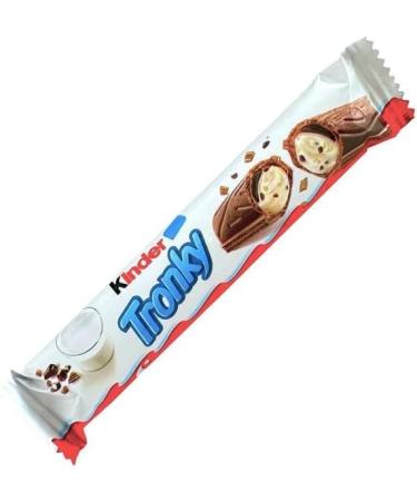 Ferrero Tronky Children's Cocoa Waffle Creamy Filling with Biscuit Pieces 10 x 90 g + Italian Gourmet Polpa 400 g - Buy Online on GoSupps.com