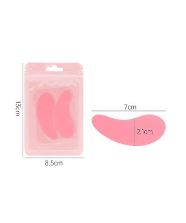 3 Pairs Silicone Reusable Eye Patches | Anti-Aging Under Eye Masks for Fine Lines & Wrinkles (Pink White Purple) - Shop Now - Buy Online on GoSupps.com