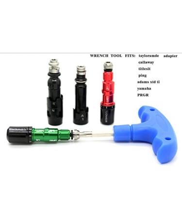 Golf Wrench Tool - Blue | Fits Taylormade, Titleist, Callaway Shaft Adapter Sleeve - Buy Online on GoSupps.com
